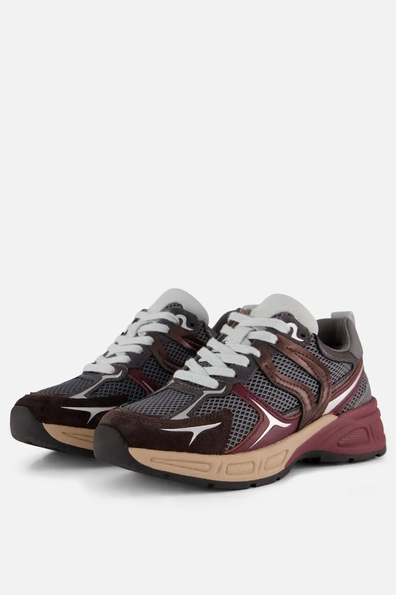 Gabor Sneaker grijs Suède/ Mesh