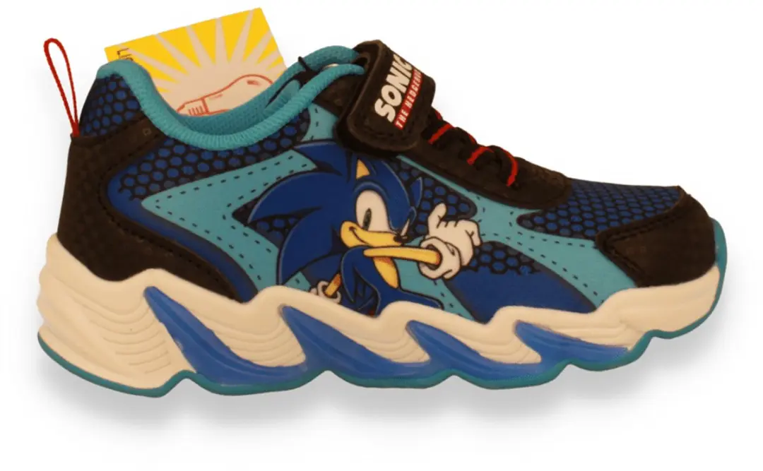 Sonic Jongens Sneaker Met Lichtjes