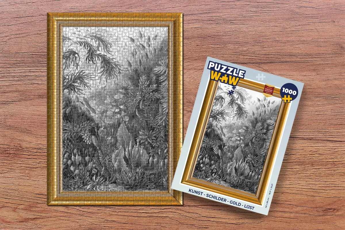PuzzleWow Kunst Legpuzzel 1000 Stuks - Multicolor