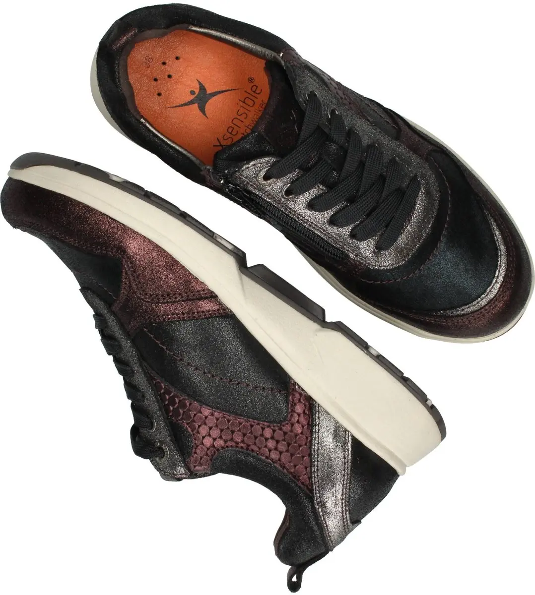 Xsensible Pula Stretchwalker HX Veterschoenen - Rood 43
