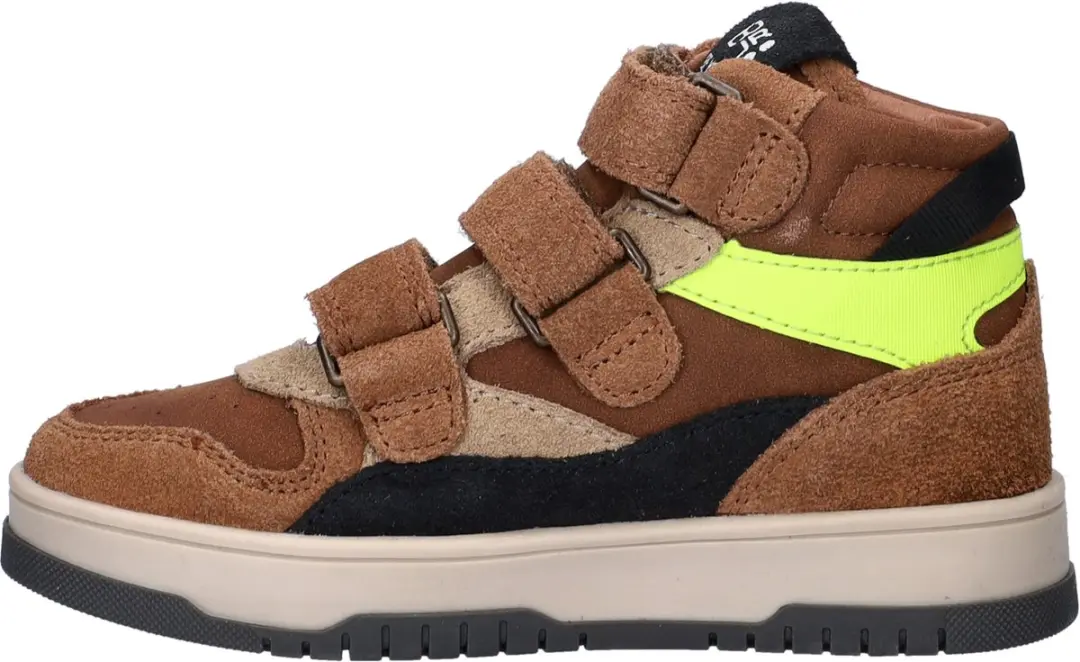 BunniesJR 225991-414 Jongens Hoge Sneakers - Bruin - 28 - afbeelding 4 van 6