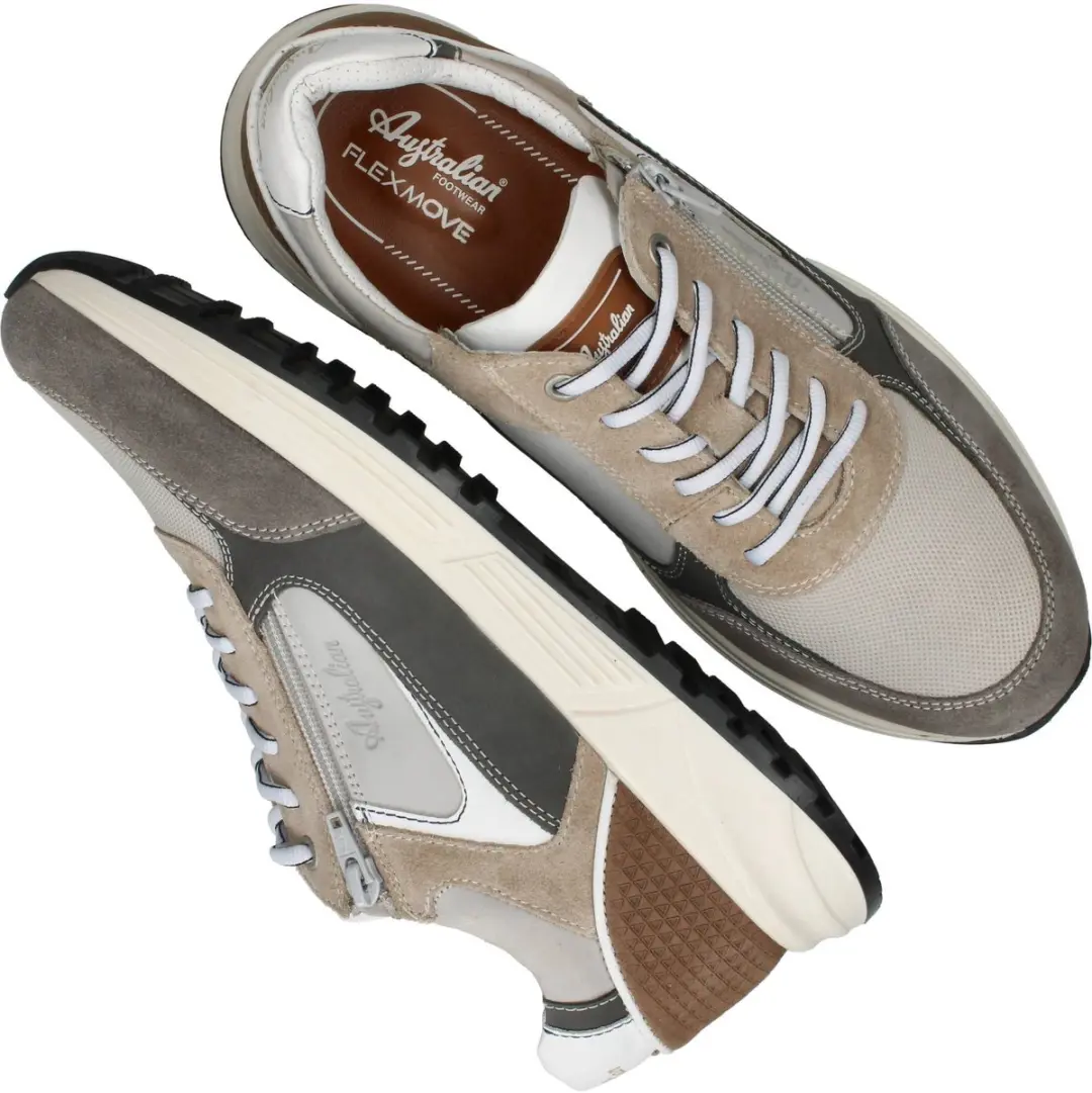 Australian Hawker Sneakers Heren - Taupe 44 - afbeelding 6 van 6