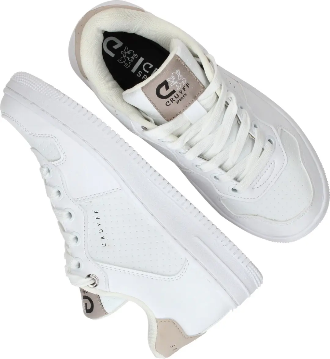Cruyff Indoor Royal Sneakers - Jongens - Wit - Maat:32 - afbeelding 6 van 6