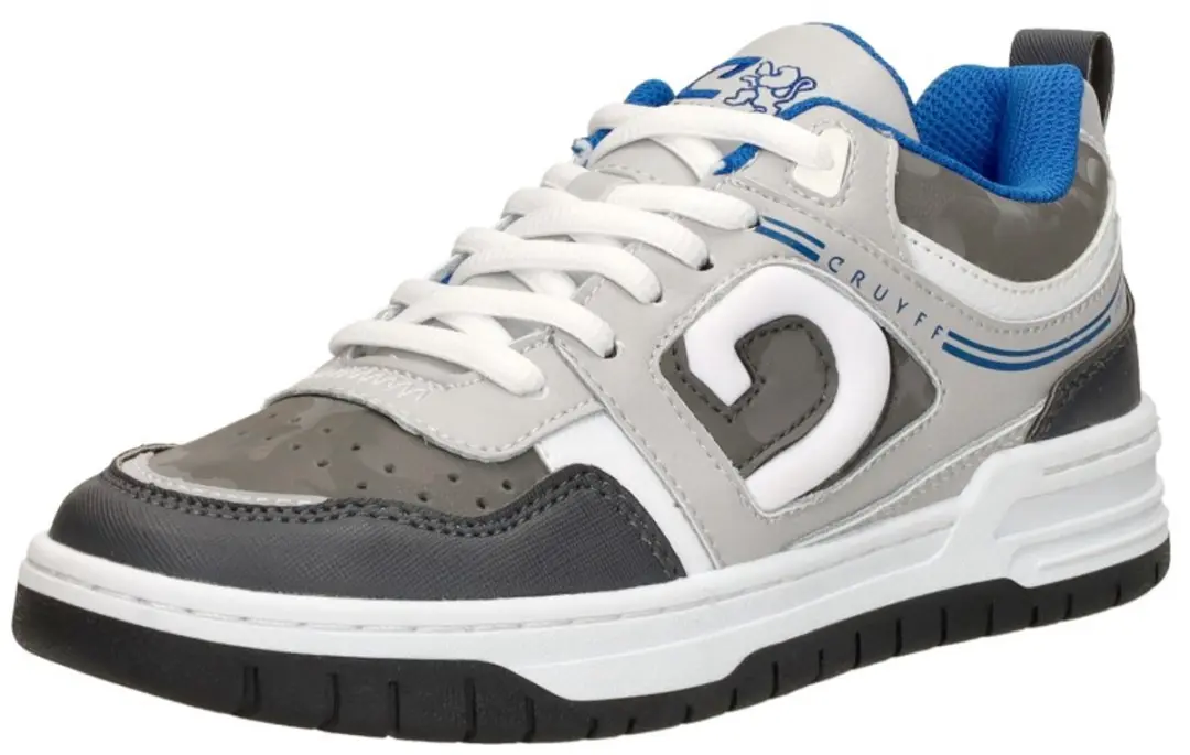 Cruyff Raval Sneakers Laag - Lichtgrijs - Maat 34 - afbeelding 4 van 6