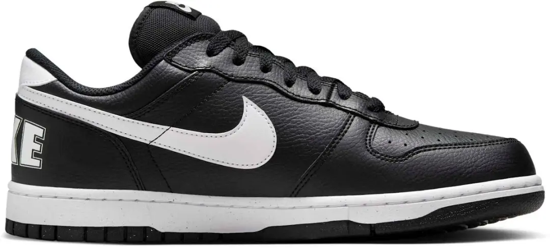 Nike Big Low Sneakers Heren 45 - Zwart/Wit - afbeelding 5 van 6