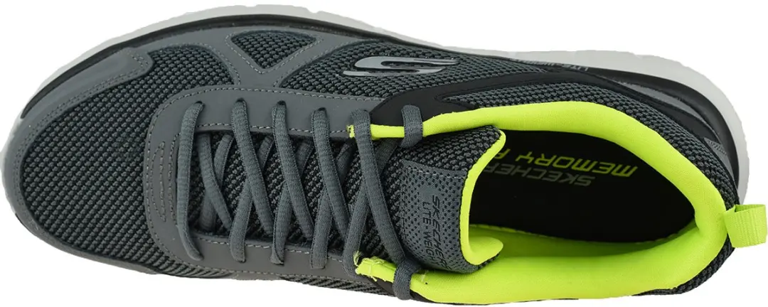 Skechers Bucolo Lage Sneakers 52630-CCLM - 45 - Zwart-Grijs