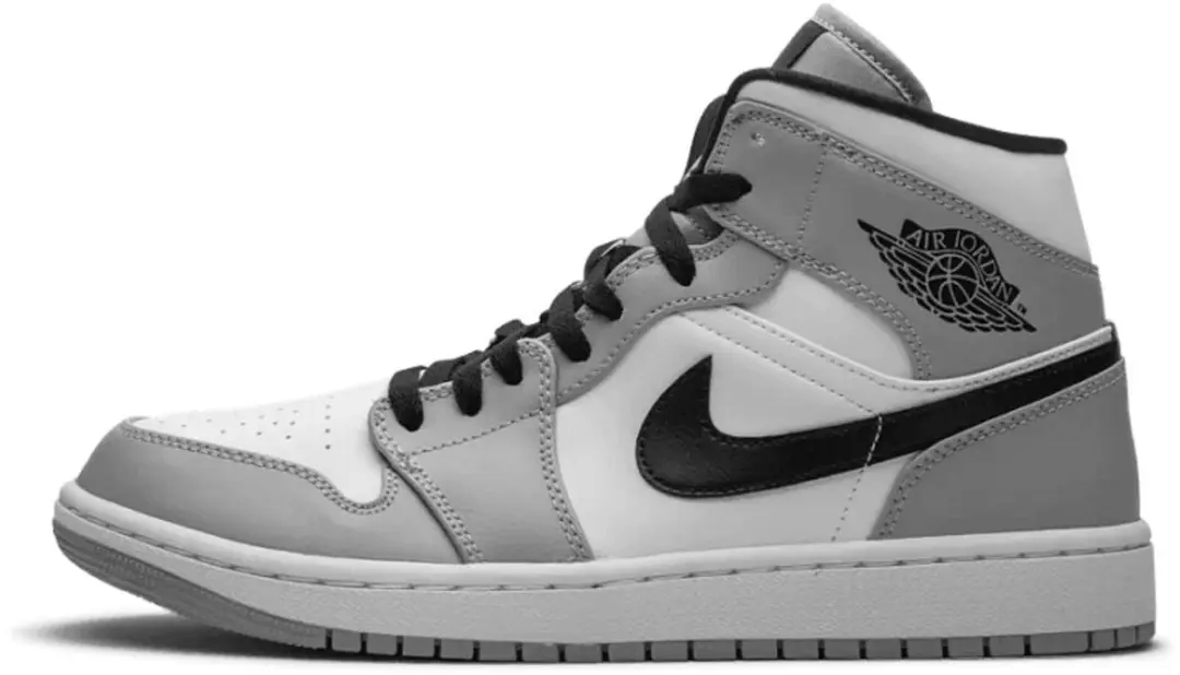 Air Jordan 1 Mid 'Light Smoke Grey'