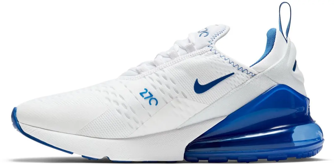 Nike Air Max 270 Sneakers - Heren - Wit/Blauw - afbeelding 2 van 6