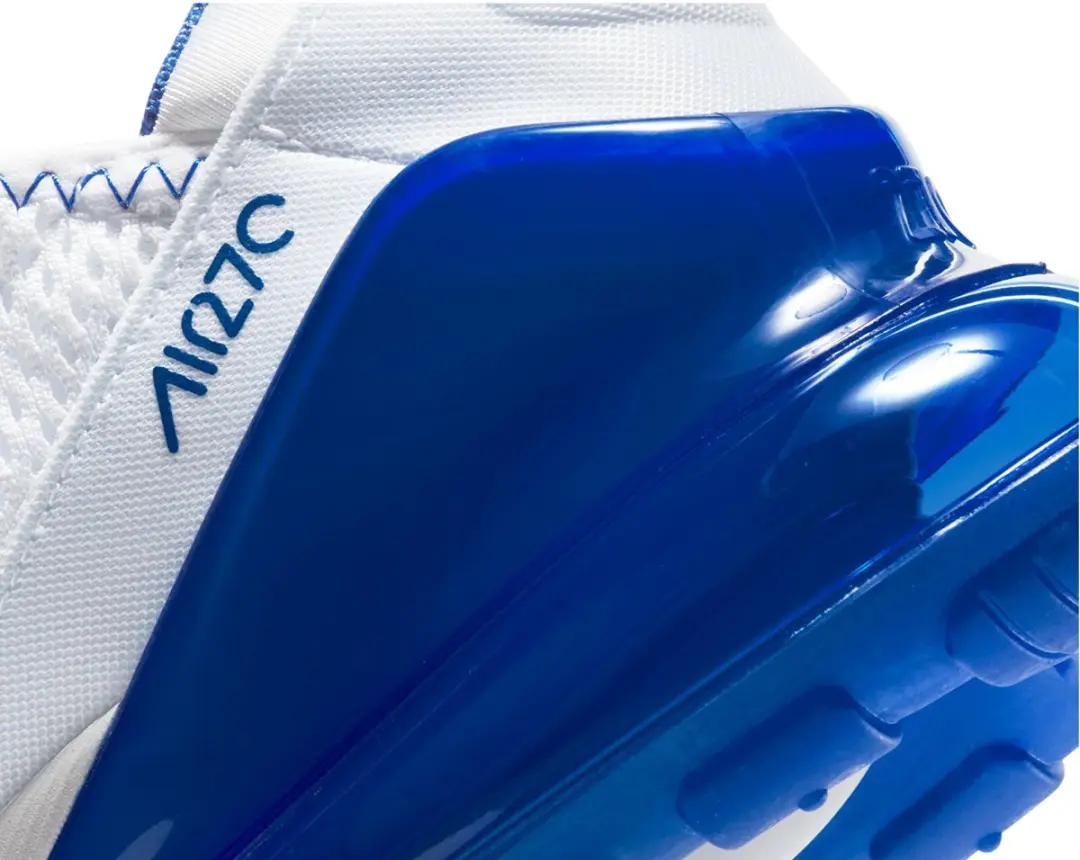 Nike Air Max 270 Sneakers - Heren - Wit/Blauw - afbeelding 6 van 6