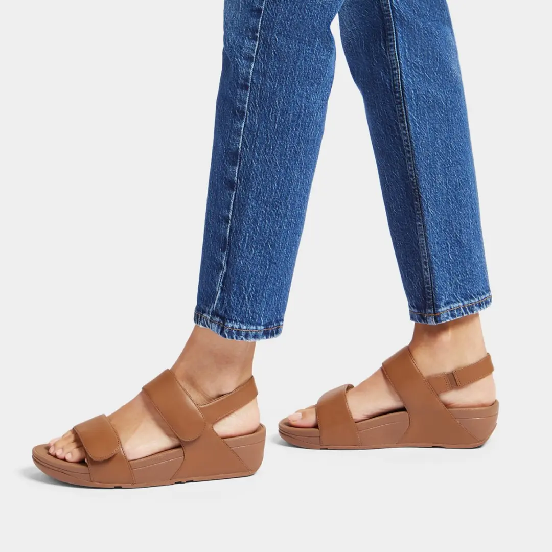 FitFlop Lulu Dames Sandalen - Lichtbruin - 39 - afbeelding 4 van 6