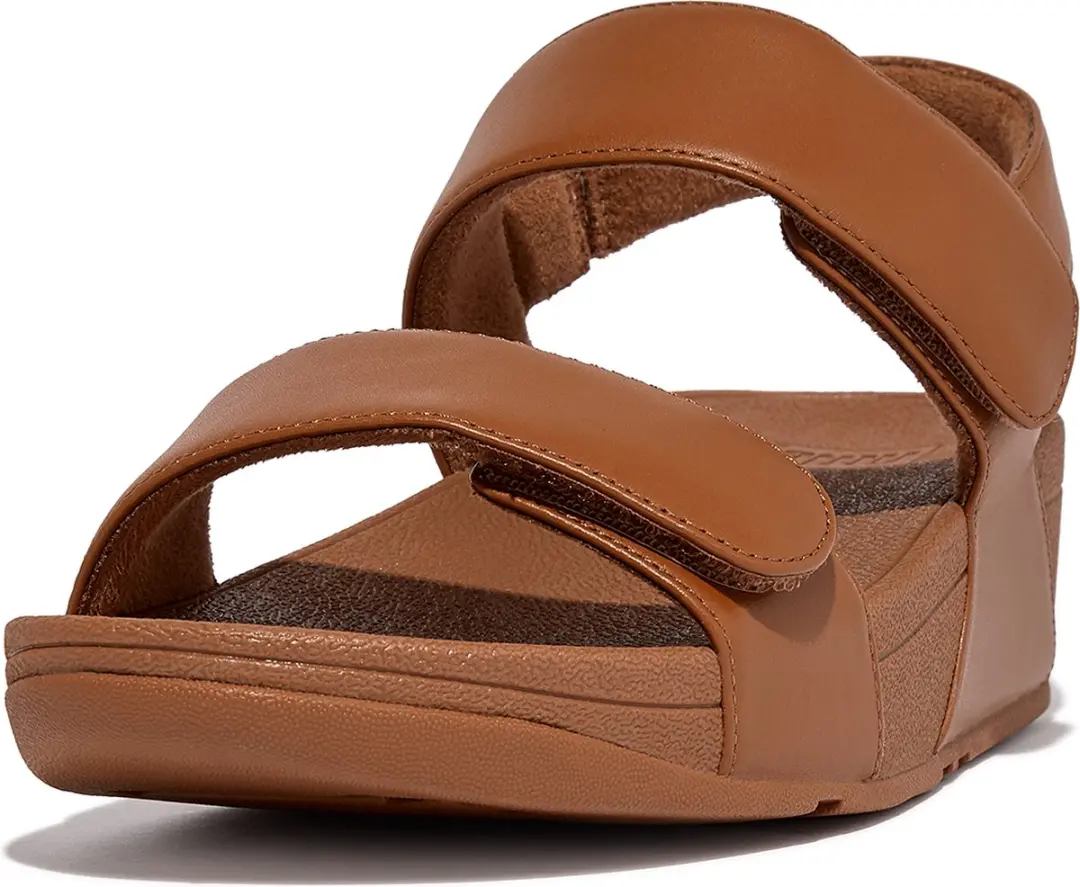 FitFlop Lulu Adjustable Leather Back-Strap Sandals Dames Sandalen