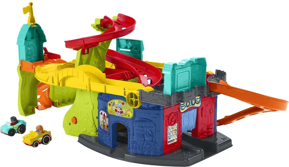Fisher Price Little People Zit en Sta Wheelies Garage HBD77