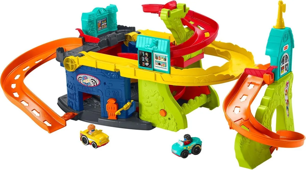 Fisher Price Little People Zit en Sta Wheelies Garage HBD77