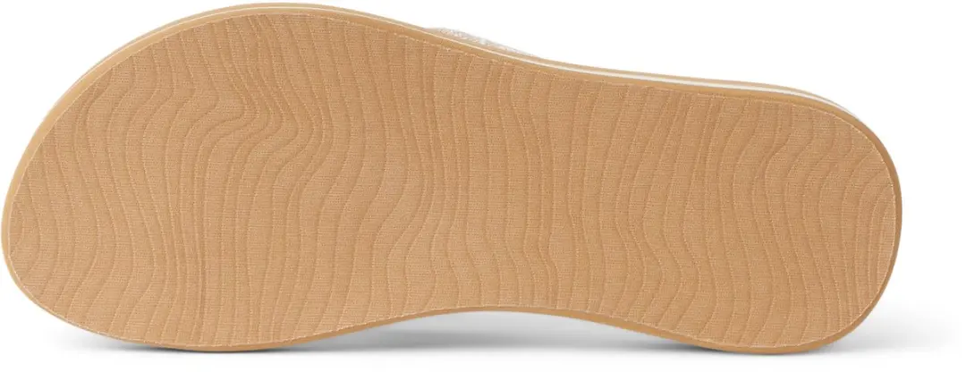 Reef Spring Woven Teenslippers Dames 42.5 - Beige - afbeelding 6 van 6