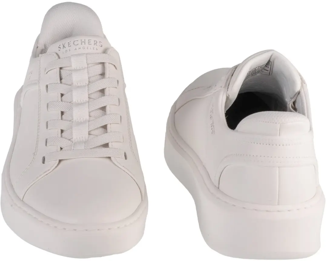 Skechers Court Break Suit Sneaker 183177-WHT - Wit - afbeelding 5 van 5