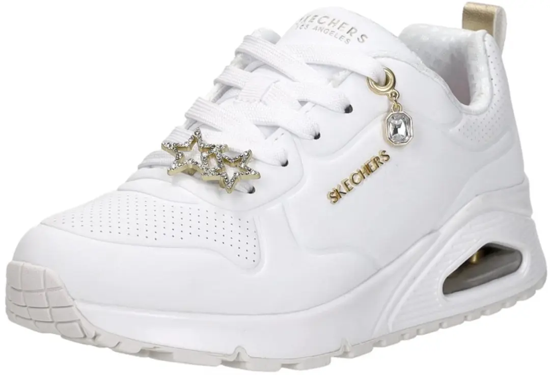 Skechers UNO GEN1 TRENDY JEWELS Meisjes Sneakers - Wit - afbeelding 4 van 6