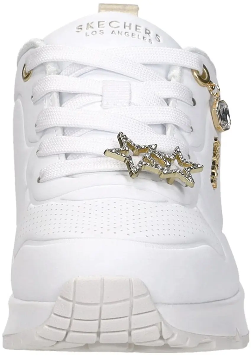 Skechers UNO GEN1 TRENDY JEWELS Meisjes Sneakers - Wit - afbeelding 3 van 6
