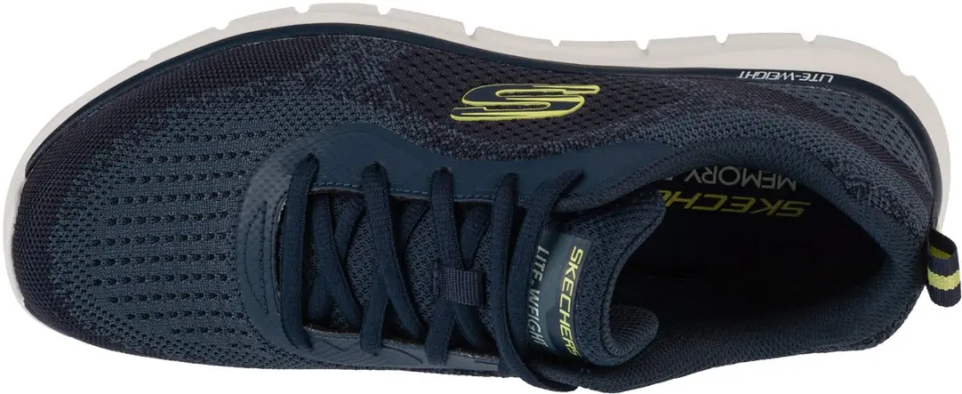 Skechers Track Leshur Sneakers 232699-NVLM - Marineblauw - afbeelding 3 van 5