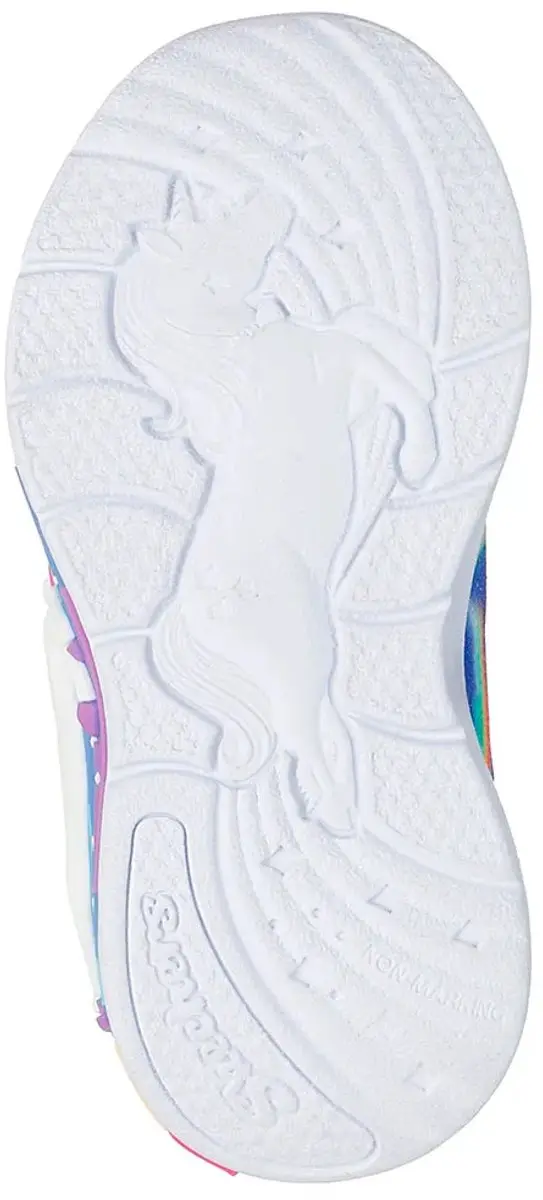 Skechers Unicorn Chaser Meisjes Sneakers - Blauw Multi