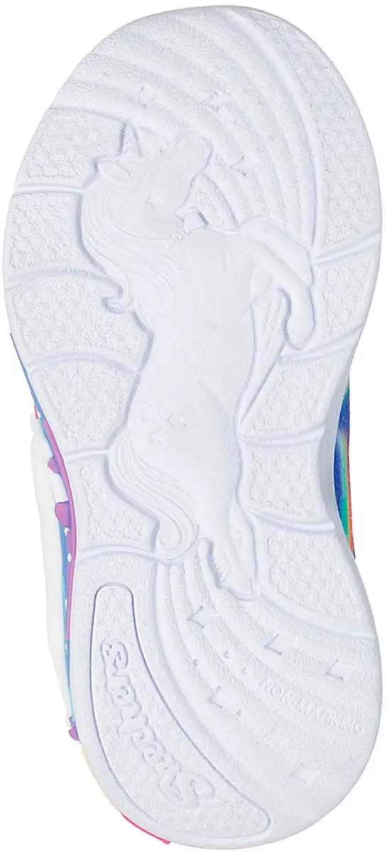 Skechers Unicorn Chaser Meisjes Sneakers - Blauw Multi