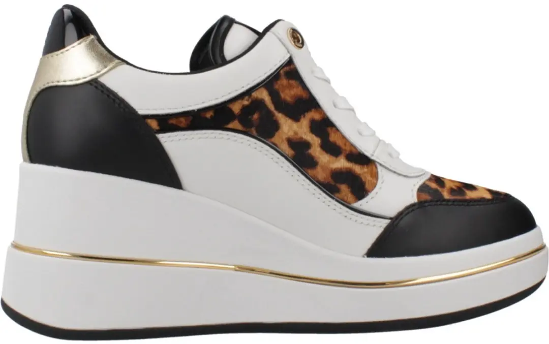 MICHAEL KORS EMMY WEDGE TRAINER Dierlijke Druk 39 EU
