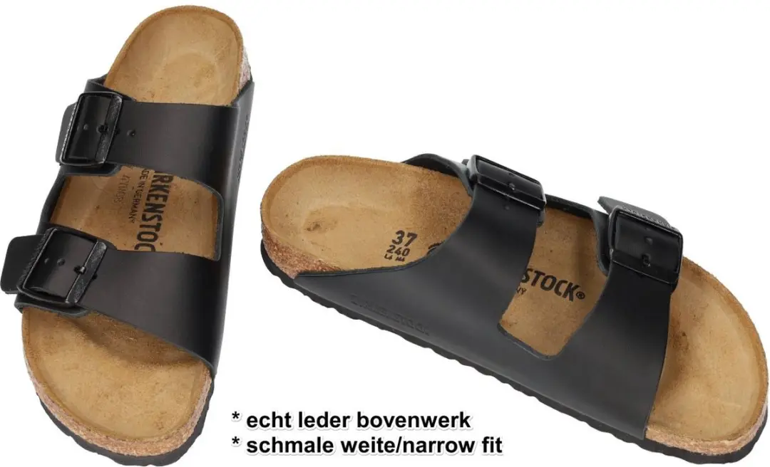 Birkenstock Arizona Slides 39 - Zwart - afbeelding 5 van 6