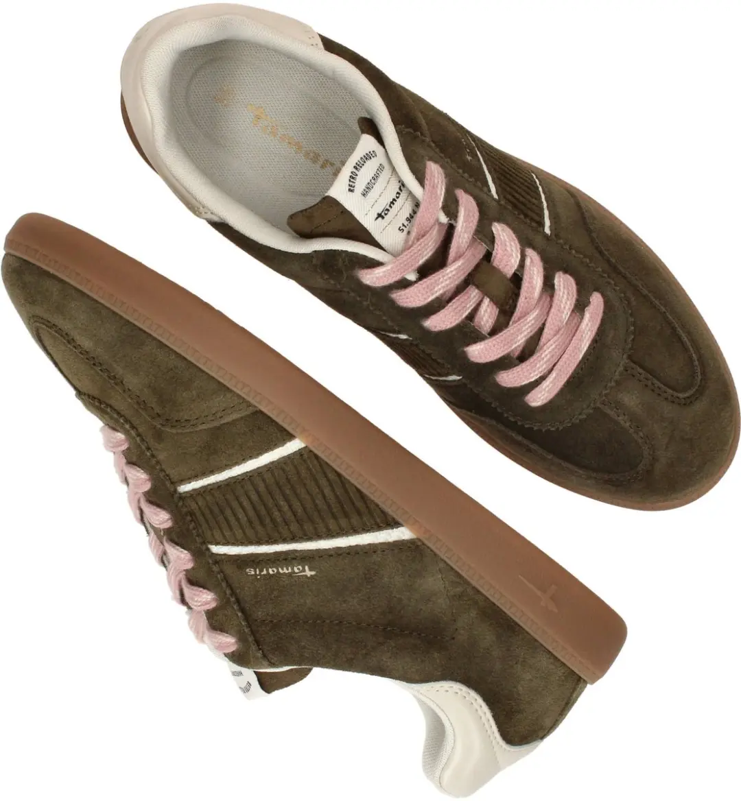 Tamaris Veterschoenen 1-23624-43 - Dames - Maat 41 - Groen