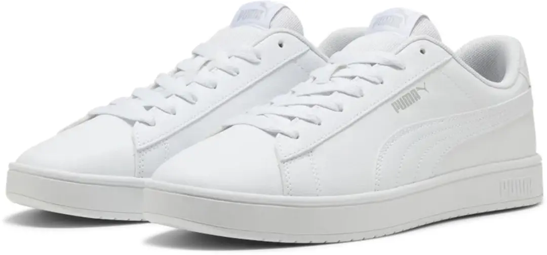 PUMA Unisex Rickie Classic Sneakers 394251 04 White Cool Light Grey