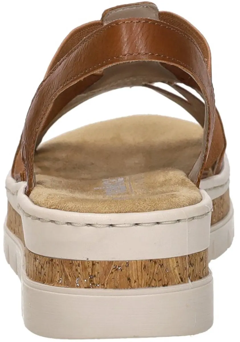 Rieker Sandalen E1/2 cognac Synthetisch - Maat 37