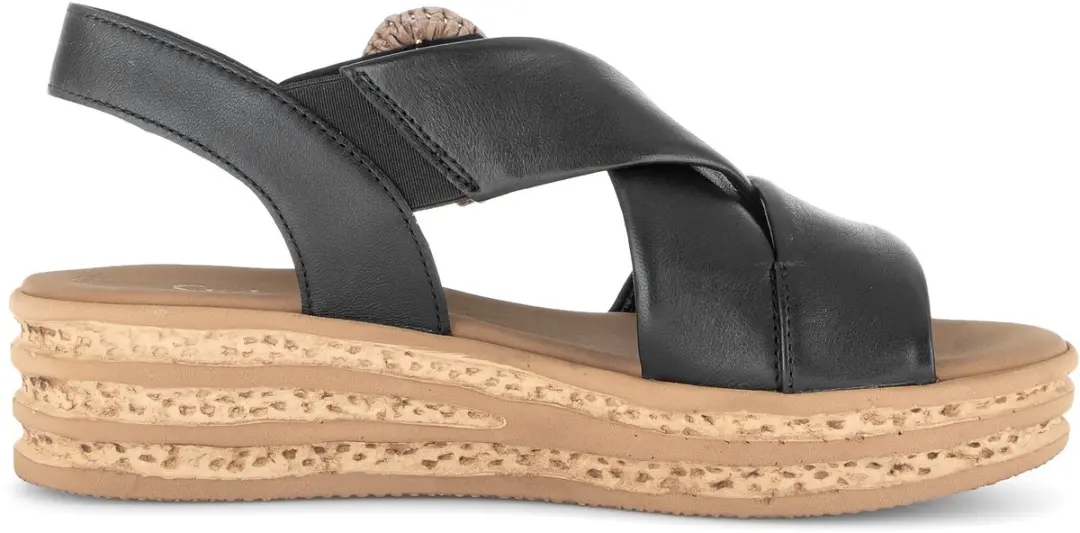 Gabor Damen Sandalette in schwarz