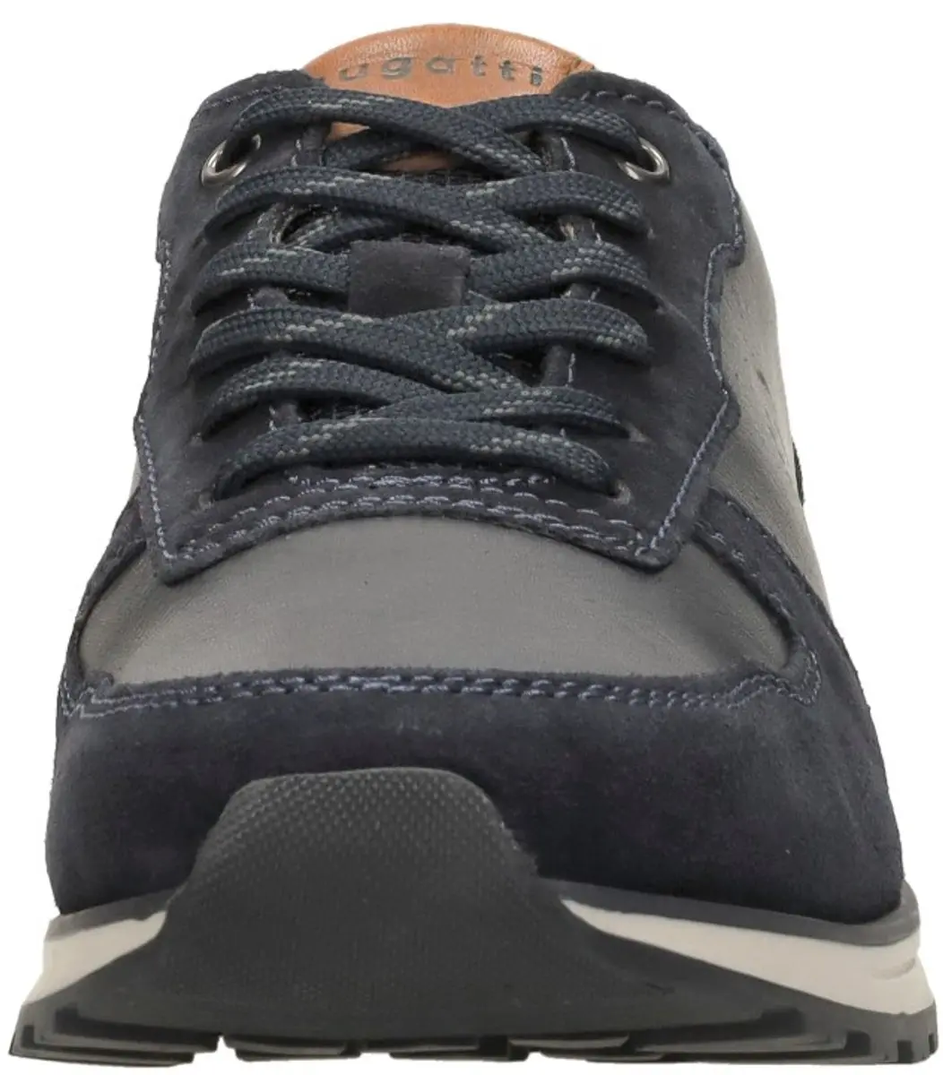 Bugatti Cirino Sneakers blauw Leer - Maat 41 - afbeelding 3 van 6