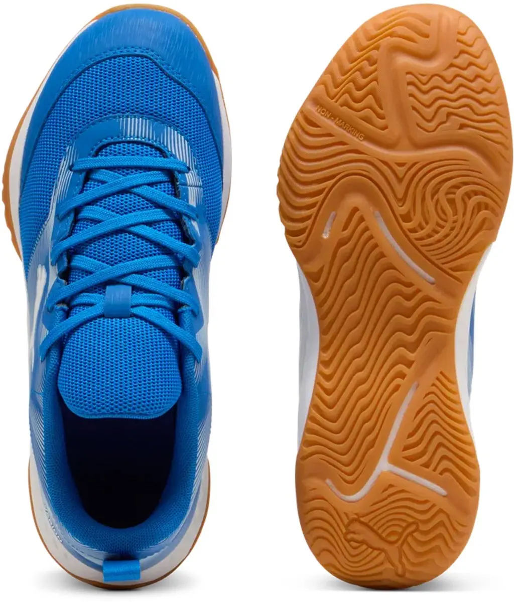 PUMA Varion 3 Jr 109097 03 Indoor-schoenen - Kinderen - Blauw - Maat 37.5 - afbeelding 2 van 6