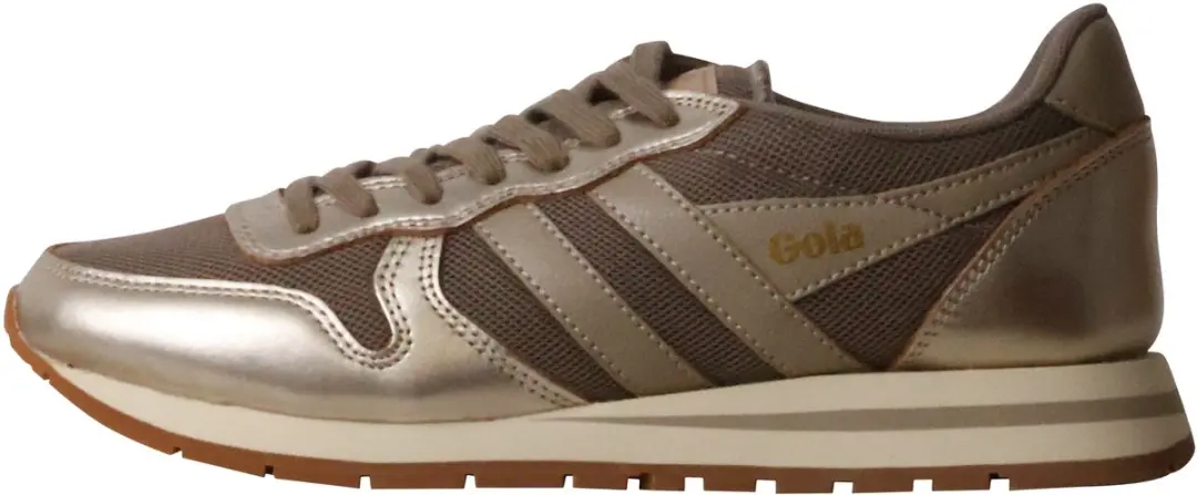 Gola Daytona Glimmer CLB911 Schoenen - 41 - Rhino/Gold/Bone - afbeelding 4 van 6