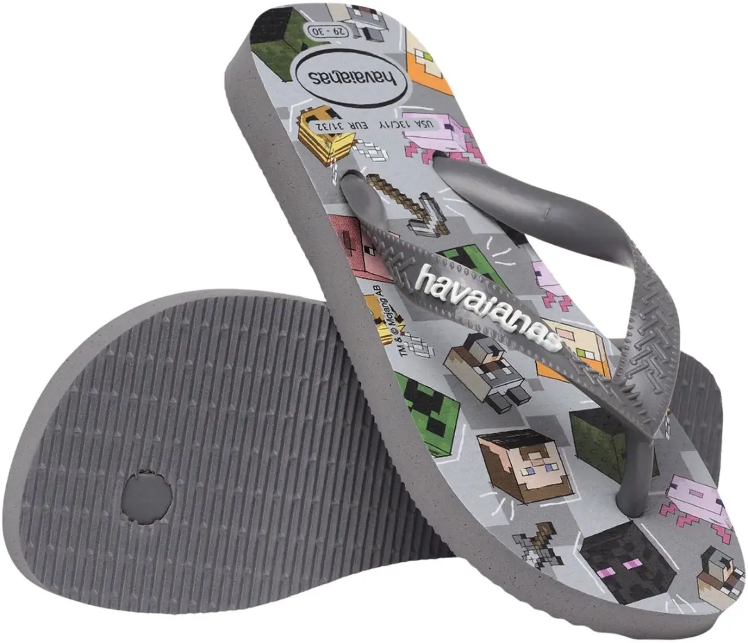 Havaianas Kinder Minecraft Slippers