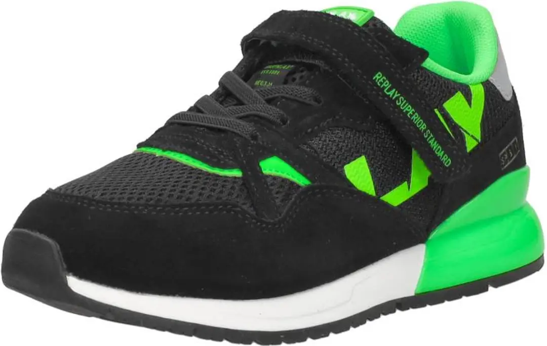 Replay Shoot Jr8 Lage sneakers - Jongens - Zwart - Maat 30 - afbeelding 5 van 6