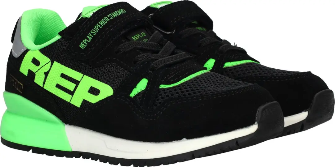 Replay Shoot Jr8 Lage sneakers - Jongens - Zwart - Maat 30 - afbeelding 4 van 6