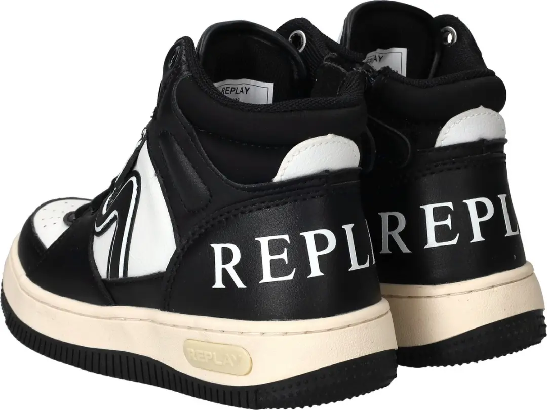 Replay Epic Jr Mid Boy 4 Sneakers - Zwart - afbeelding 6 van 6