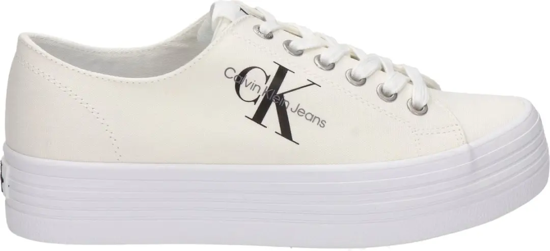 Calvin Klein Vulcanized Flatform Laceup Lage sneakers