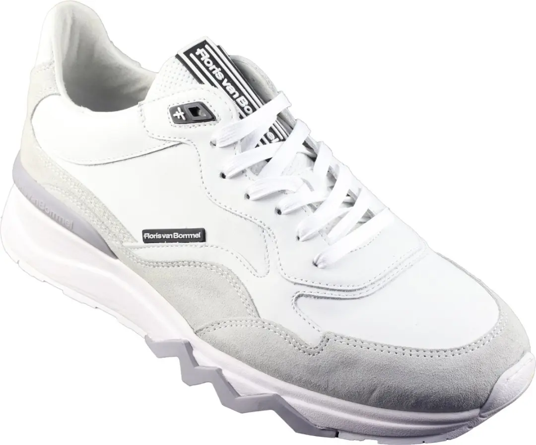 Floris van Bommel De Zager 02.15 Sneakers - Wit - Maat 42.5