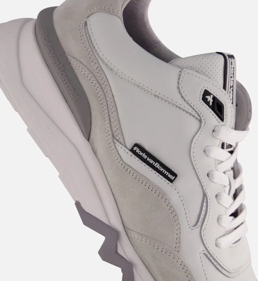 Floris van Bommel De Zager 02.15 Sneakers - Wit - Maat 42.5