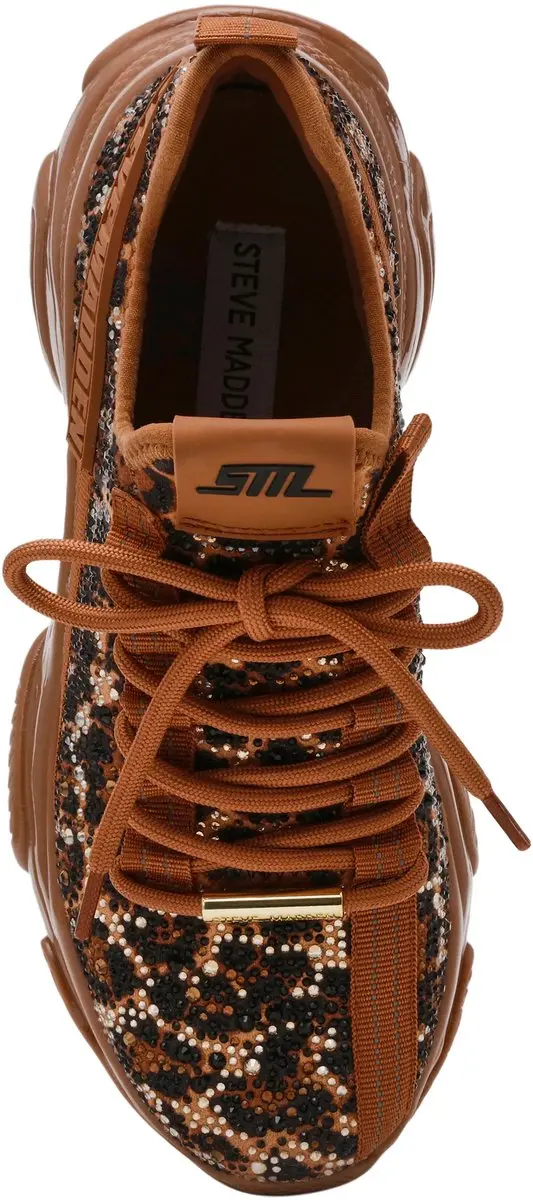 Steve Madden Mistica-L Damestrainers - 37 - Luipaard