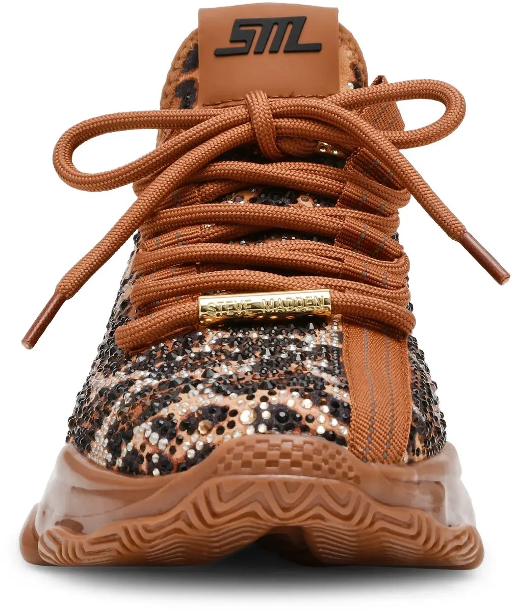 Steve Madden Mistica-L Damestrainers - 37 - Luipaard