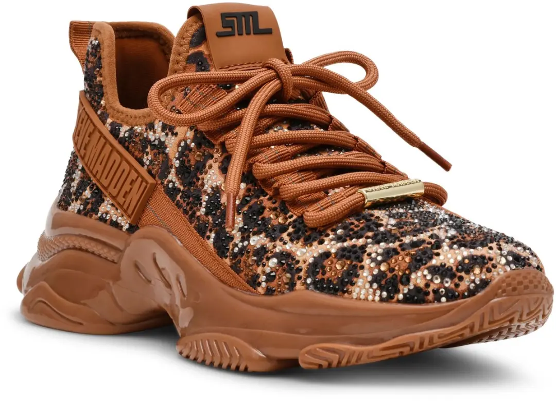 Steve Madden Mistica-L Damestrainers - 37 - Luipaard