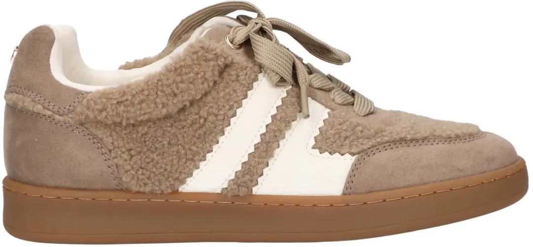 La Strada Sneaker Taupe Teddy