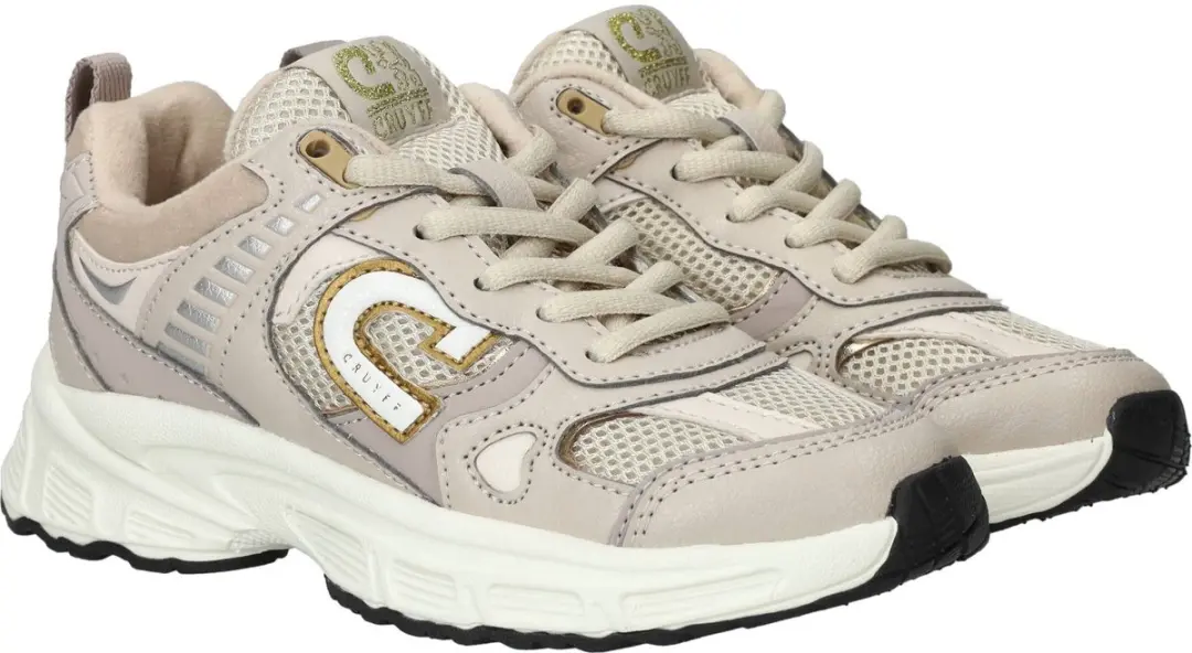 Cruyff Junior Marti Sneakers - Meisjes - Beige - afbeelding 2 van 6