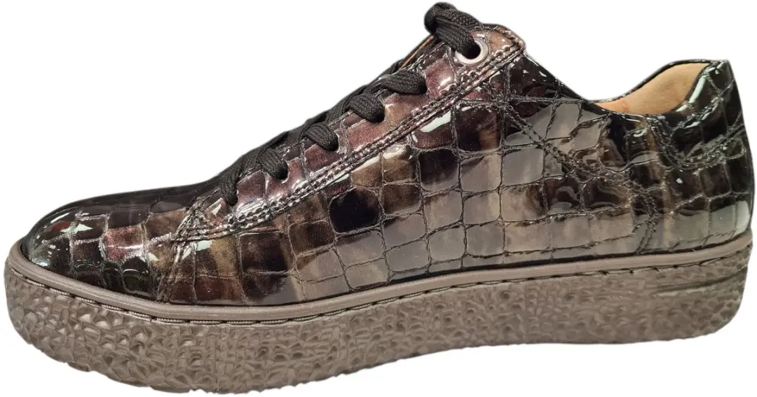 Hartjes Phil Sneakers 162.1401 - Lakleer - Dames - Grijs - Maat 39