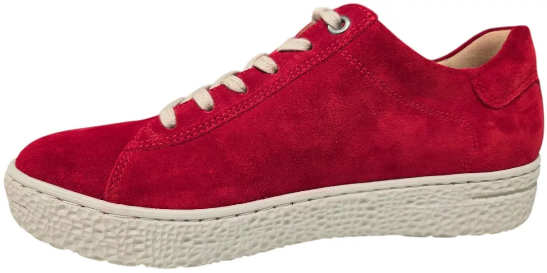 Hartjes Phil 162.1401/30 Sneakers - Rood Suede Dames 41