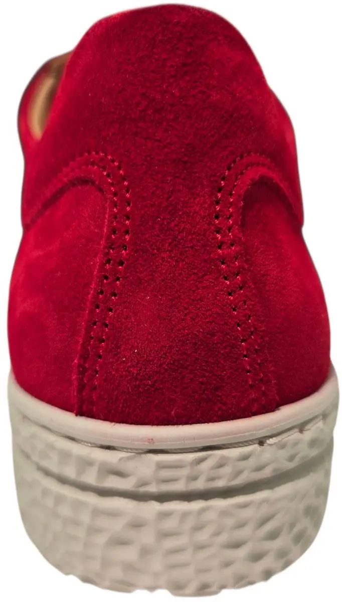 Hartjes Phil 162.1401/30 Sneakers - Rood Suede Dames 41