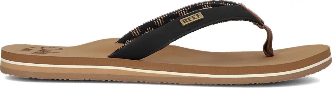 Reef Cushion Sands Teenslipper - Zwart/Bruin Maat 40 - afbeelding 6 van 6