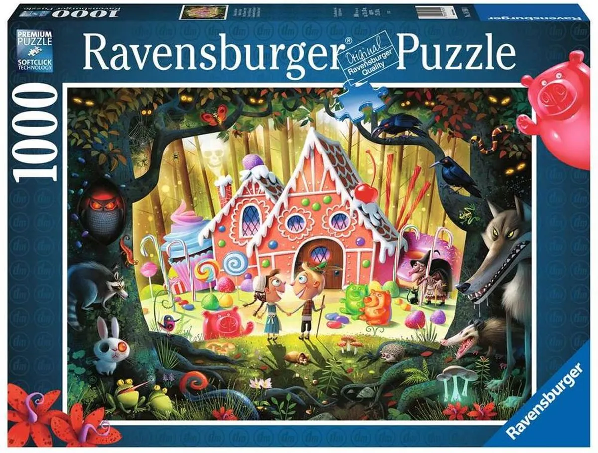 Ravensburger Hans en Grietje Legpuzzel 1000 Stuks - RAV-169504